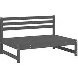 vidaXL Garten-Lounge-Set 2-tlg. grau Kiefer