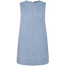 Pieces Jeanskleid Mini Blau XL