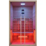 Sano Infrarotsauna RUBY 2 Infrarotkabine 2 Person 5 Strahler 2200 W Sauna