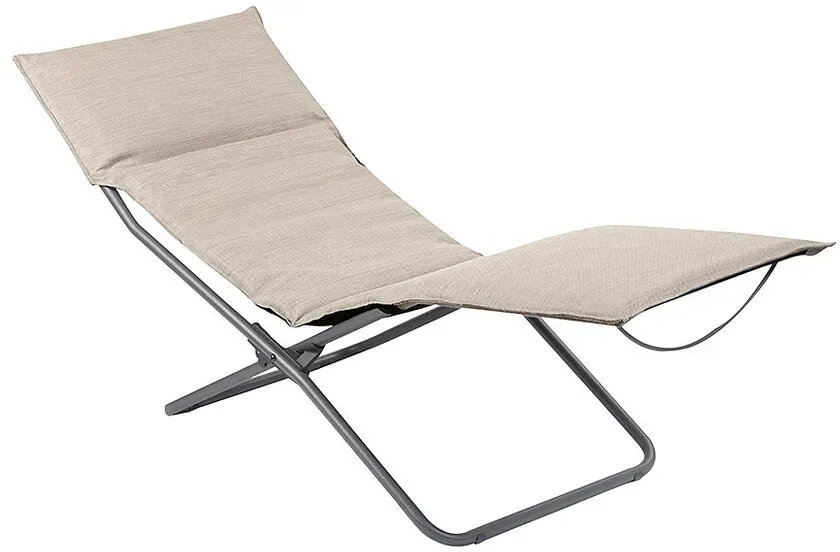 Sonnenliege Bayanne Chaise Lounge Lafuma braun, 68x63 cm