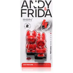 Mr & Mrs Fragrance Andy & Frida Red Luxury Autoduft 1 St.