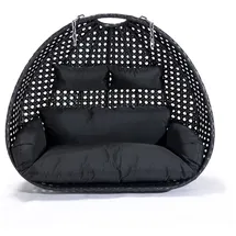 Home Deluxe Hängesessel Twin  Schwarz