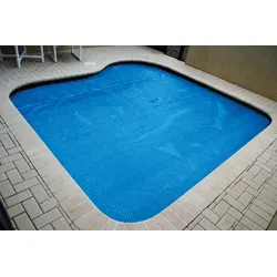 Solarabdeckplane KWAD "zum Schutz vor Auskühlung des Wassers", blau, B:300cm L:600cm, Polyvinylchlorid (PVC), Planen, in verschiedenen Größen