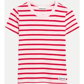ARMEDANGELS T-Shirt KARDAA STRIPES Rot L