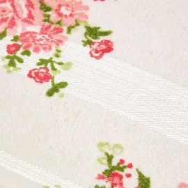 Homescapes Frottee Duschtuch 100 x 150 cm Creme
