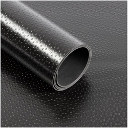 Floordirekt Bodenschutzmatte »PVC-Bodenbelag "Dots", Viele Größen, Bodenschutz« 120 cm x 350 cm