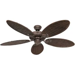 Casafan Deckenventilator Classic Royal 132 cm Braun / Rattan 132