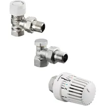 OVENTROP Uni LH Thermostatventil-Set DN 10 Eckform mit Thermostat