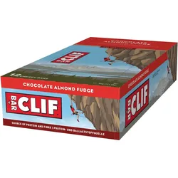 Clif Bar Chocolate Almond Fudge Energieriegel - 1 Karton = 12 Stück á 68g