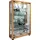 VCM Vitrine Lumo Mini Spiegel 59 x 18 x 91,3 cm Mehrfarbig