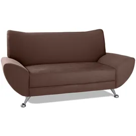 INOSIGN 2-Sitzer »Saltare, elegant und komfortabel, toller Designfuß«, braun