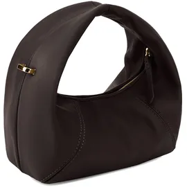 LES VISIONNAIRES Greta Schultertasche Leder 20 cm braun