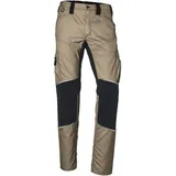 Kübler Stretchhose sandbraun/schwarz Form 2850 Größe 90