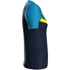 Jako T-Shirt Iconic marine/jako blau/neongelb 152
