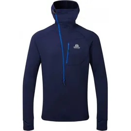 Mountain Equipment Eclipse Hooded Zip T Fleecejacke Blau XL