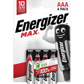 Energizer Max Micro AAA 1050 mAh 4 St.