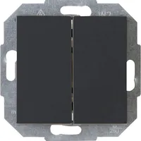 Kopp Serienschalter Athenis, Anthrazit