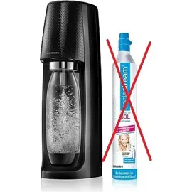 Sodastream Easy schwarz + PET-Flasche + Zylinder