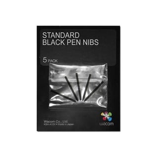 Wacom Standard-Stiftspitzen Schwarz 5er Pack