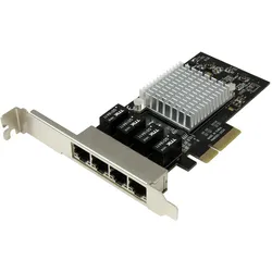 StarTech.com 4 Port PCI Express Gigabit Ethernet Netzwerkkarte