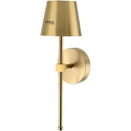 ideoon lights Elegante LED Wandleuchte (2er-Set) 44 hochwertige LEDs Gold