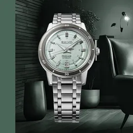 Seiko Presage Style 60's Automatik Edelstahl 39,5 mm SRPL71J1