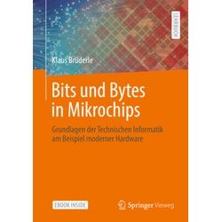 Bits Und Bytes In Mikrochips, M. 1 Buch, M. 1 E-Book - Klaus Brüderle, Kartoniert (TB)