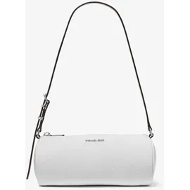 Michael Kors Izzy Small Schultertasche Leder White