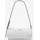 Michael Kors Izzy Small Schultertasche Leder White