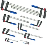 Vago-Tools 16 tlg Set Schraubzwingen 150/200/250*50 300x80 je 4 Leimzwingen