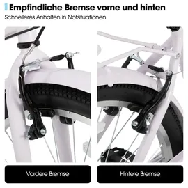 HH HILAND HILAND 26 Zoll Cruiser Bike für Männer und Frauen, Step-Through Rahmen Cityräder für Erwachsene mit Gepäckträger und Korb, Fender - Lila