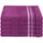 Gästehandtuch 5 x 30 x 50 cm violett
