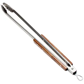 Petromax Grillzange 56 cm Edelstahl Holz schwarz