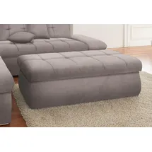 DOMO collection Hocker NMoric mit Stauraumfach 136 x 43 x 64 cm Grau