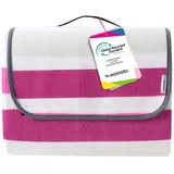 Wometo Picknickdecke Weiß, Textil, 200x200 cm, Global Recycled Standard GRS Wohntextilien, Decken
