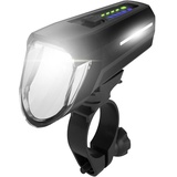 Fischer FAHRRAD Fahrrad-Scheinwerfer Frontlicht 100 Lux LED akkubetrieben Schwarz