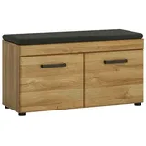 wójcik Cortina 93 x 47 x 38 cm braun / Eiche