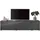Stella Trading Santorin TV-Lowboard 226 x 55 x 40 cm Anthrazit Glas