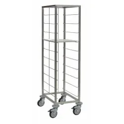novocal Tablettwagen TBW110 , TBW110, 10 Tabletts