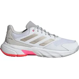 adidas Courtjam Control 3 Cloud White / Iron Metallic / Lucid Red 42    