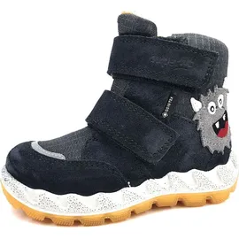superfit Klettstiefel Grau/Gelb 28