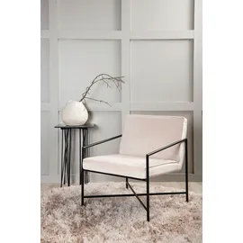 VCM Sessel Rakel Velours 75 x 75 x 75 cm Beige