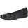CAPRICE Damen Ballerinas aus Leder mit Lack, Blau (Ocean Comb), 37 EU