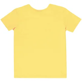 TopModel Kurzarmshirt TOPMODEL "TOPModel", Mädchen, Gr. 164, gelb (sunshine), Jersey, Obermaterial: 100% Baumwolle, Basic, regular fit hüftbedeckend, Rundhals, abgesteppte Kante, Shirts, mit tollem TOP Model Frontmotiv