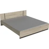 Demeyere Bettgestell Watson 180 x 200 cm Eiche braun