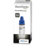 aktivmed GlucoCheck Gold Kontrolllösung hoch