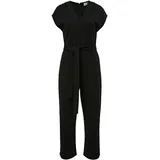 S.Oliver Jumpsuit aus Interlock-Jersey mit Elastikbund, Damen, 9999 GREY/ BLACK, 38