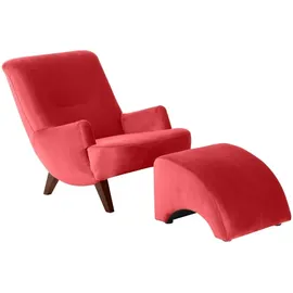 58 aufm Kessel Sessel 58aufmkessel Polyester 101 x 80 x 71 cm Rot retro