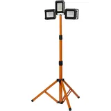 LEDVANCE Worklight LED Tripod - Arbeitslicht mit Stativ, zentraler Fluter mit 30W und zwei abnehmbaren Akku Strahlern 5W, IP54, 3280 Lumen, 4000K