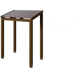 Skan Holz Pultdach Vordach Putbus nussbaum